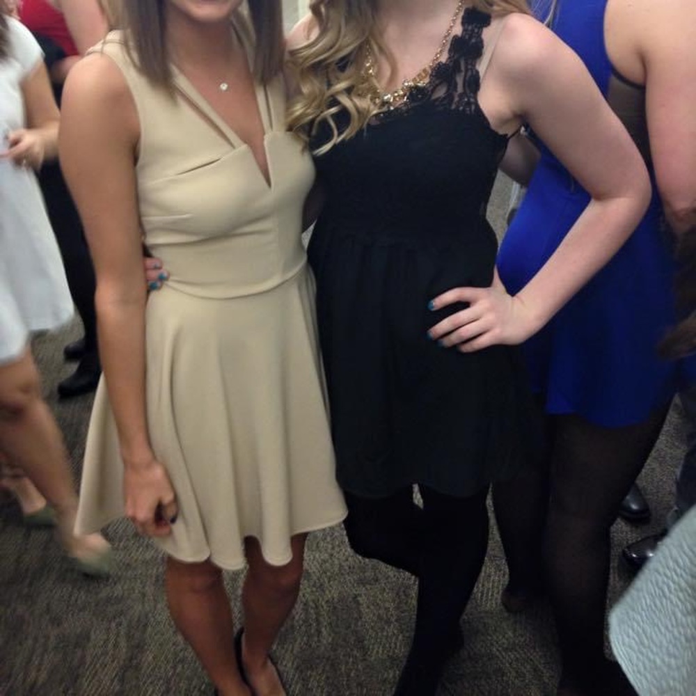 Mystic tan dress